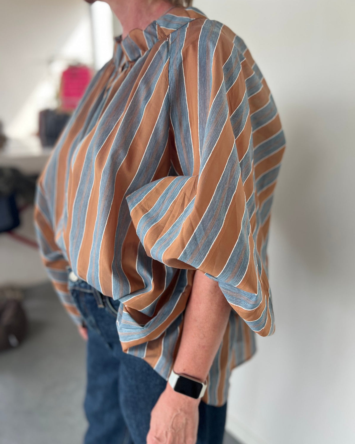 Gestreepte blouse
