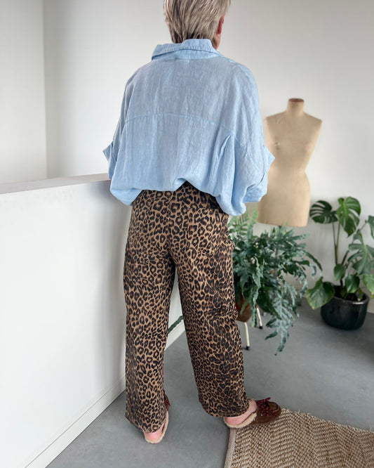 Broek balloon luipaard