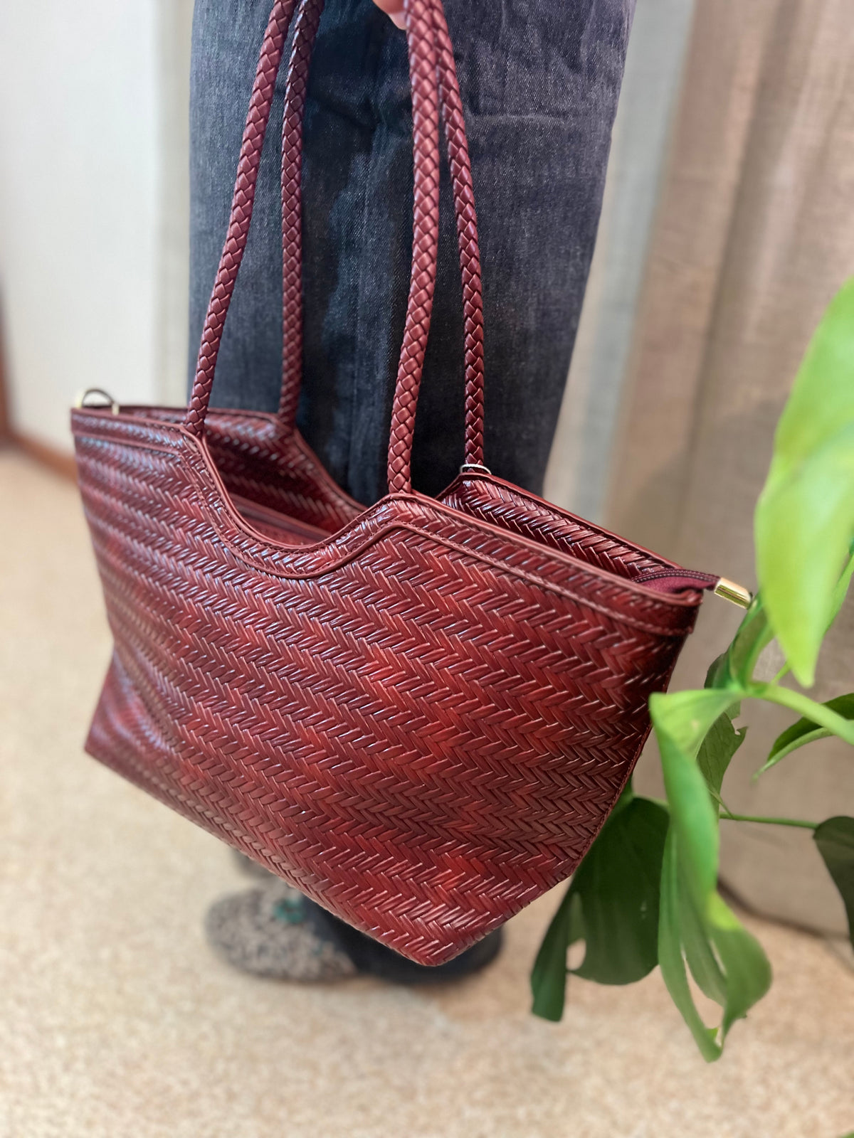 Tas PU bordeaux