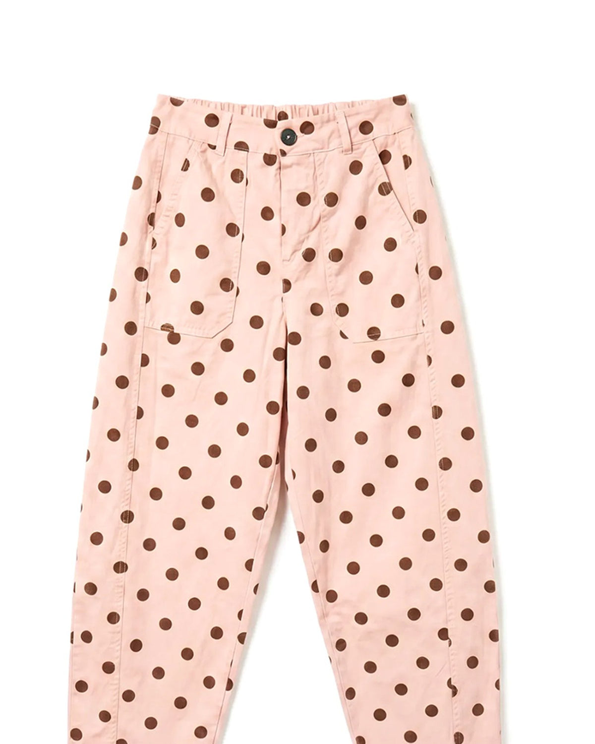 Balloon Dot Pants – Dusty Pink