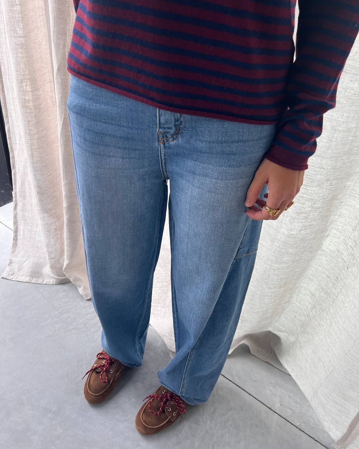 Balloon jeans