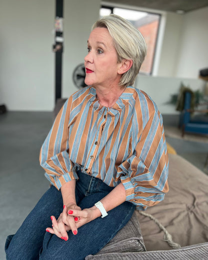 Gestreepte blouse