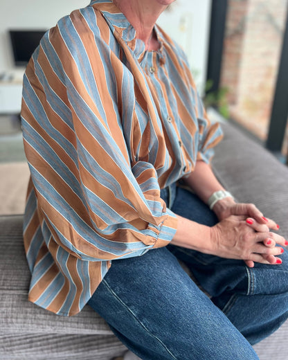 Gestreepte blouse