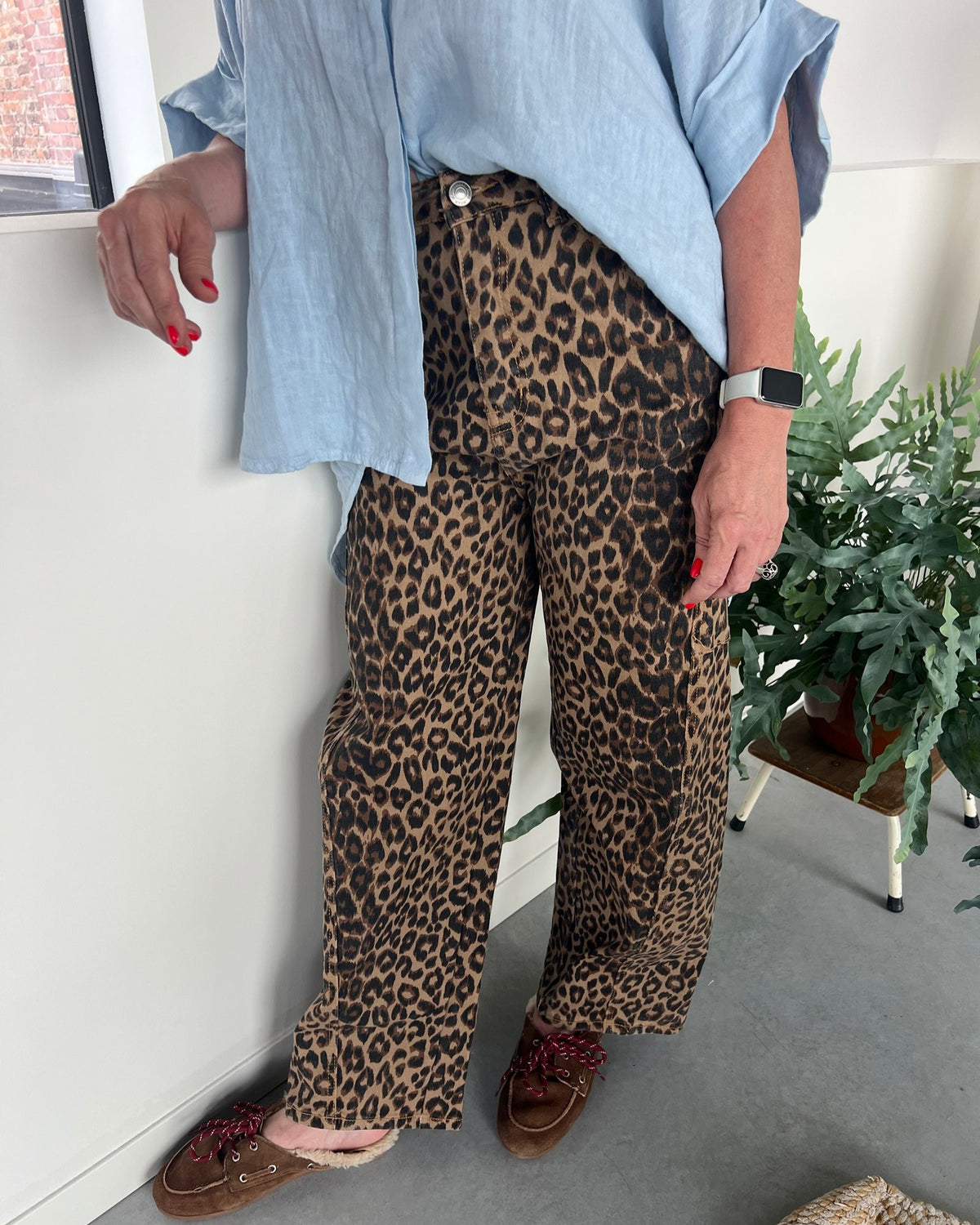 Broek balloon luipaard