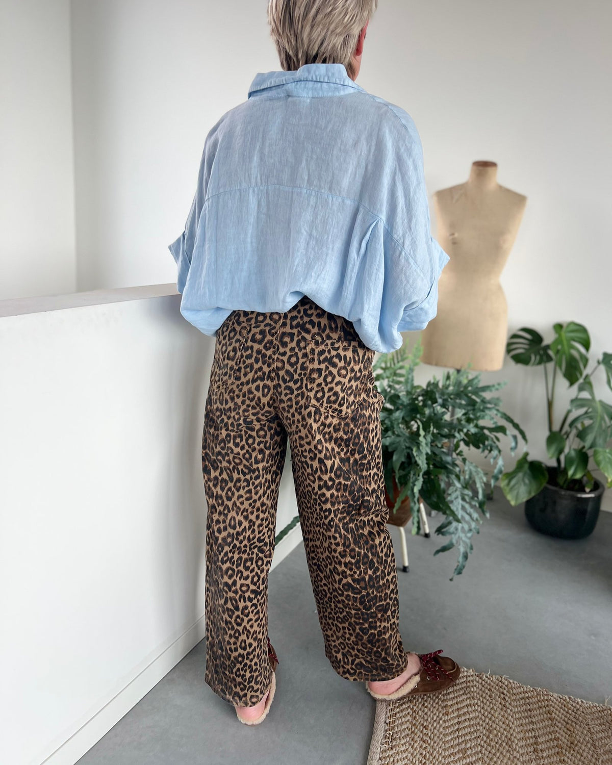 Broek balloon luipaard