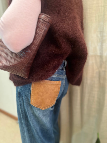 Mohair trui oversized