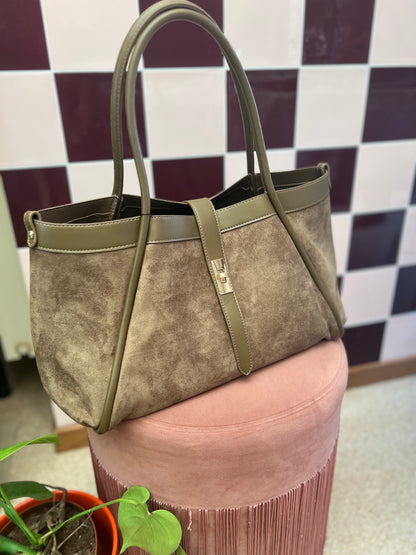 tas khaki-beige