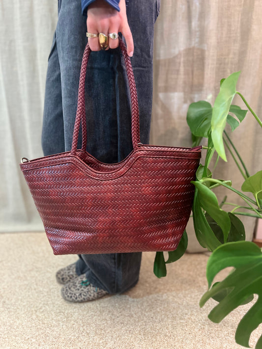 Tas PU bordeaux