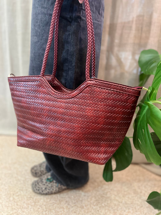 Tas PU bordeaux