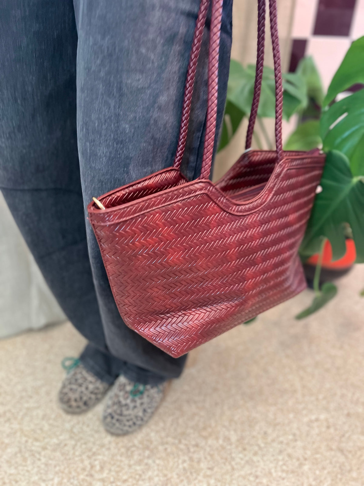 Tas PU bordeaux