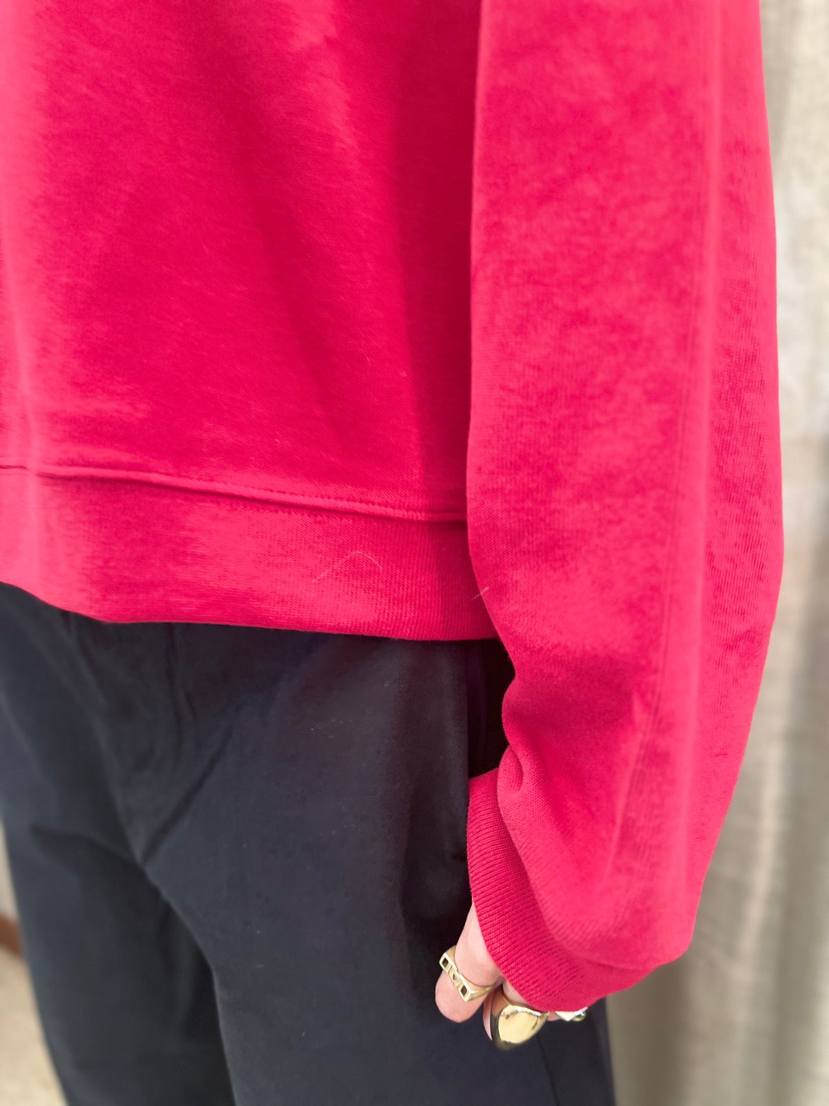 Sweatshirt rood