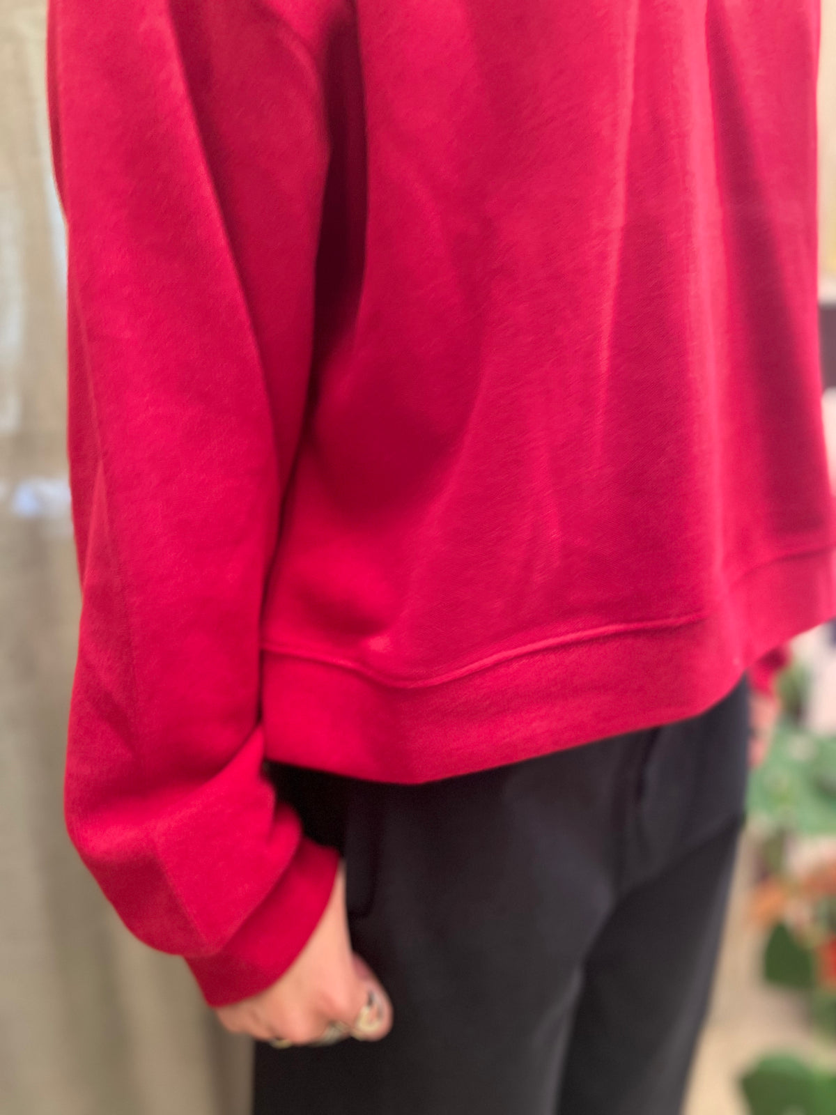 Sweatshirt rood