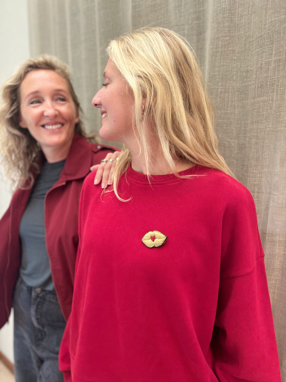 Sweatshirt rood