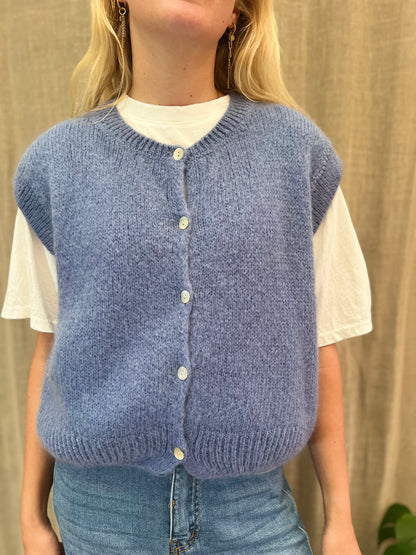 bodywarmer met alpaca wol