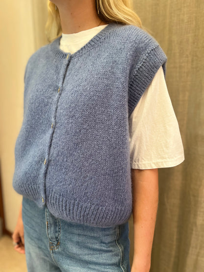 bodywarmer met alpaca wol