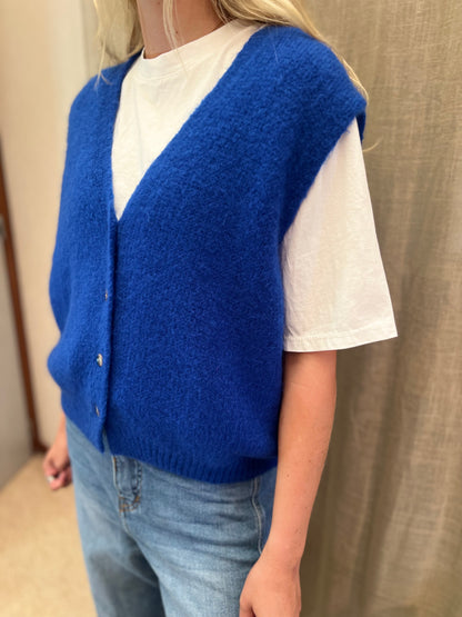 Bodywarmer electric blue