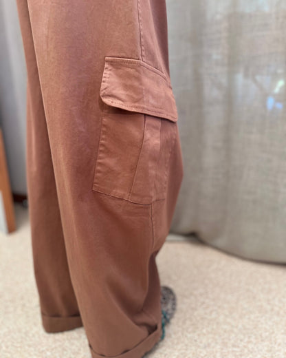 Cargo balloon Pants – Camel