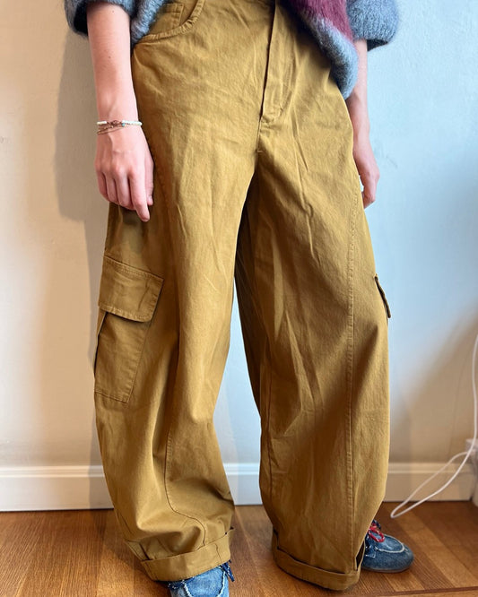 Cargo Pants – Mustard