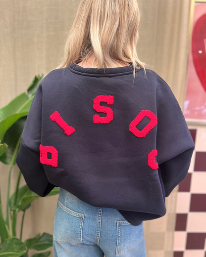 Sweatshirt bisous navy