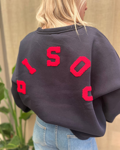 Sweatshirt bisous navy