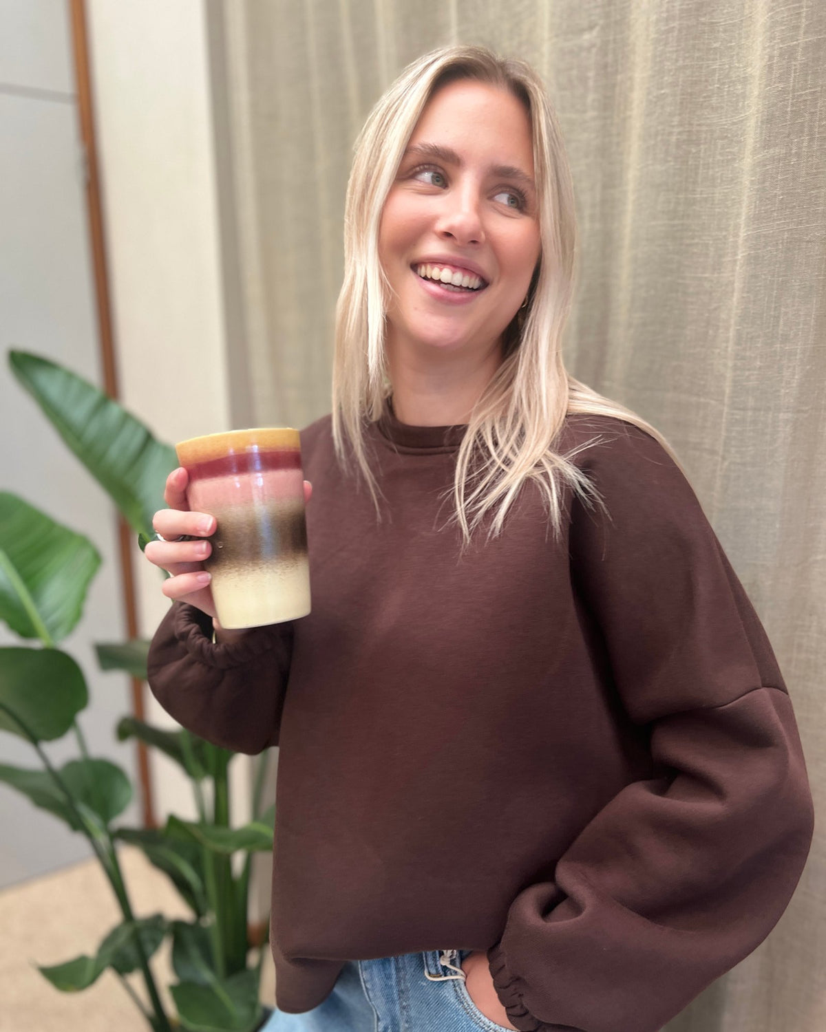 Sweatshirt coffee bruin