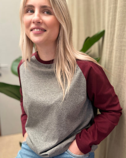 Tshirt raglan mouwen