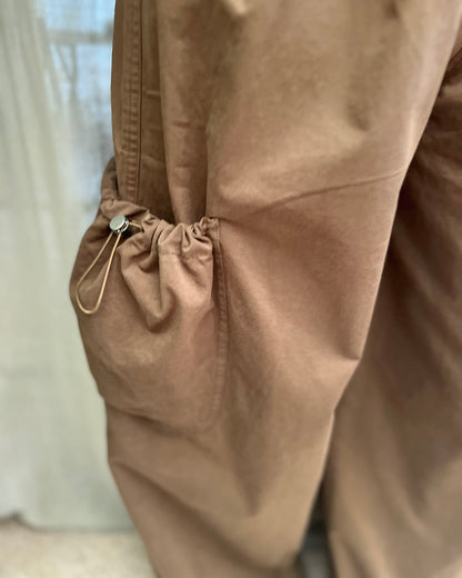 Cargo broek camel