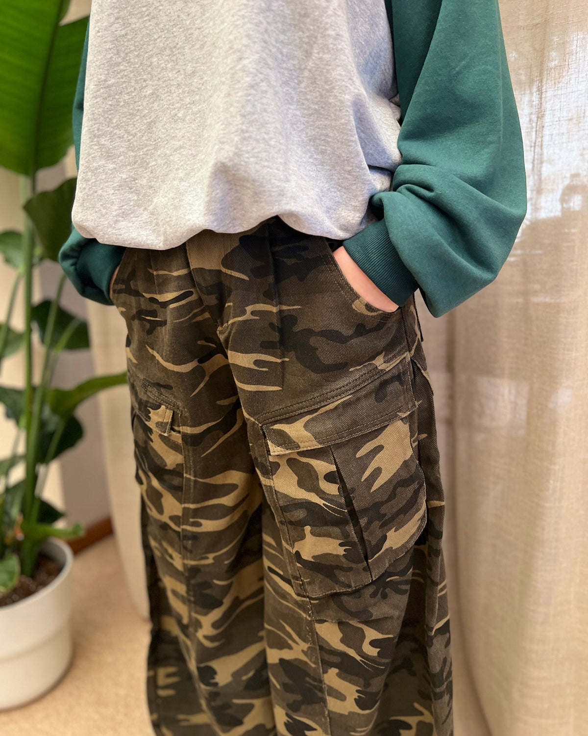 Camouflage Balloon Broek