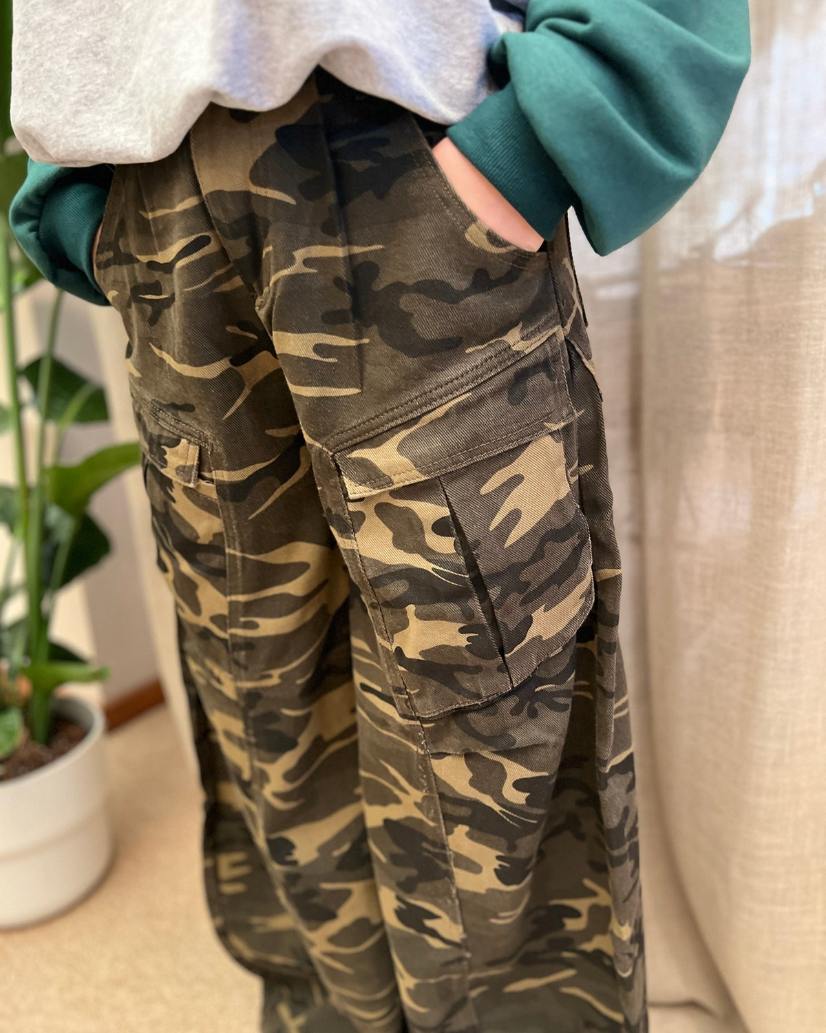 Camouflage Balloon Broek