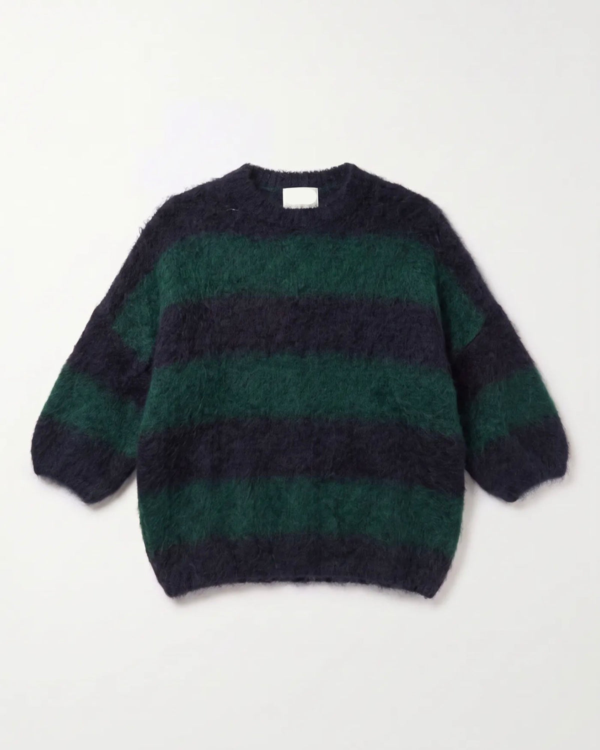 Oversized Striped Knit – blauw/groen