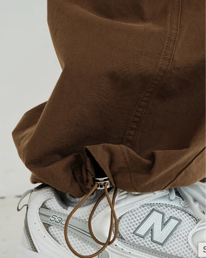 Cargo broek camel