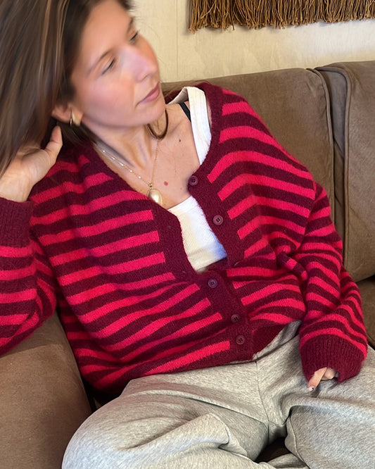 Gilet alpaca knit