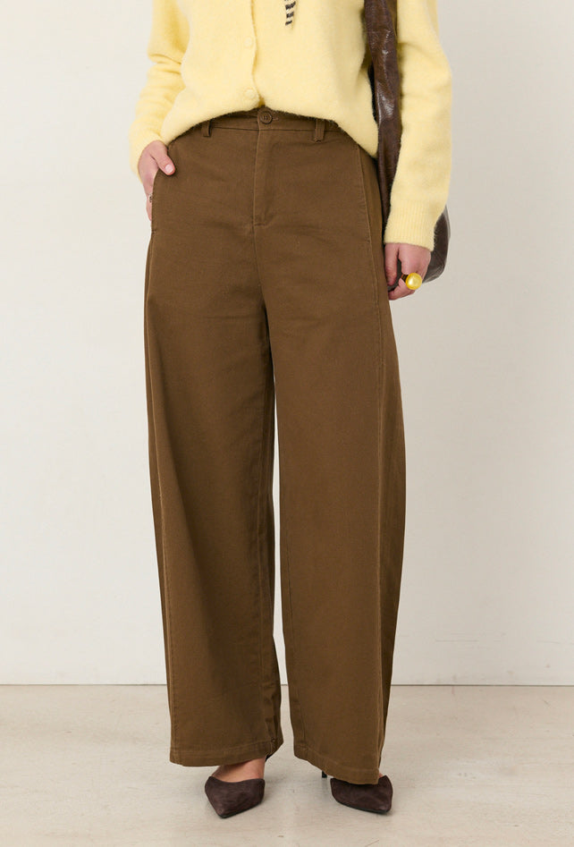 Broek balloon bruin
