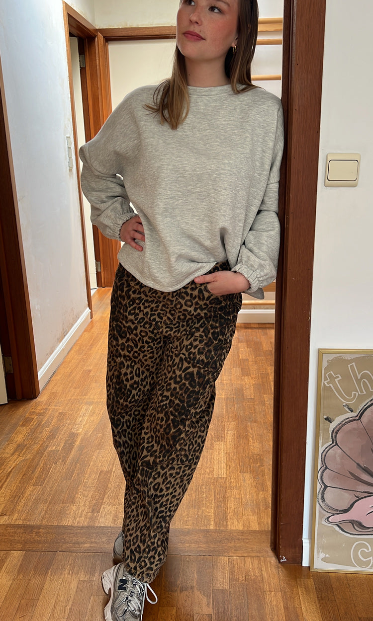 Broek balloon luipaard