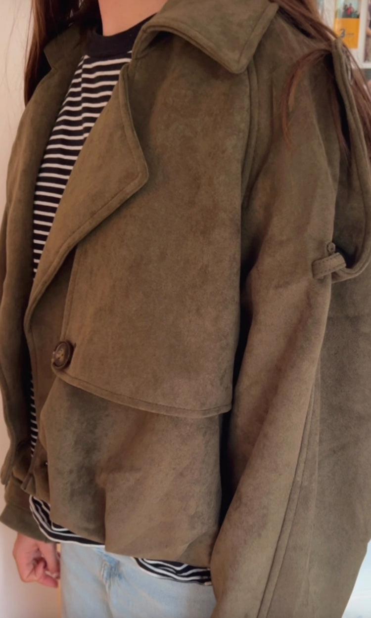 Jasje khaki oversized