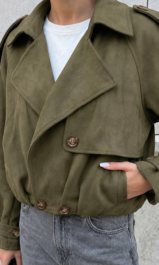 Jasje khaki oversized